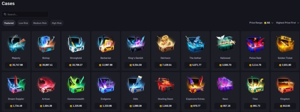 Types of CS2 Gambling Sites